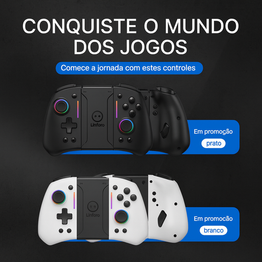 Controle Gamer LinYuvo KS42 para Switch – Alta Performance
