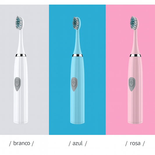 "Escova de Dente Elétrica à Prova d'Água – DuPont"