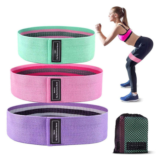 Faixas Elásticas de Exercícios Hip Resistance Bands